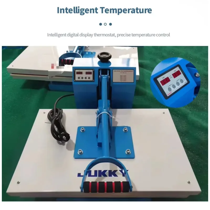 آلة نقل الحرارة الصناعية JK-62 منطقة 40 * 60 آلات الملابس الاحترافية لطباعة الملابس ومعالجة النسيج
