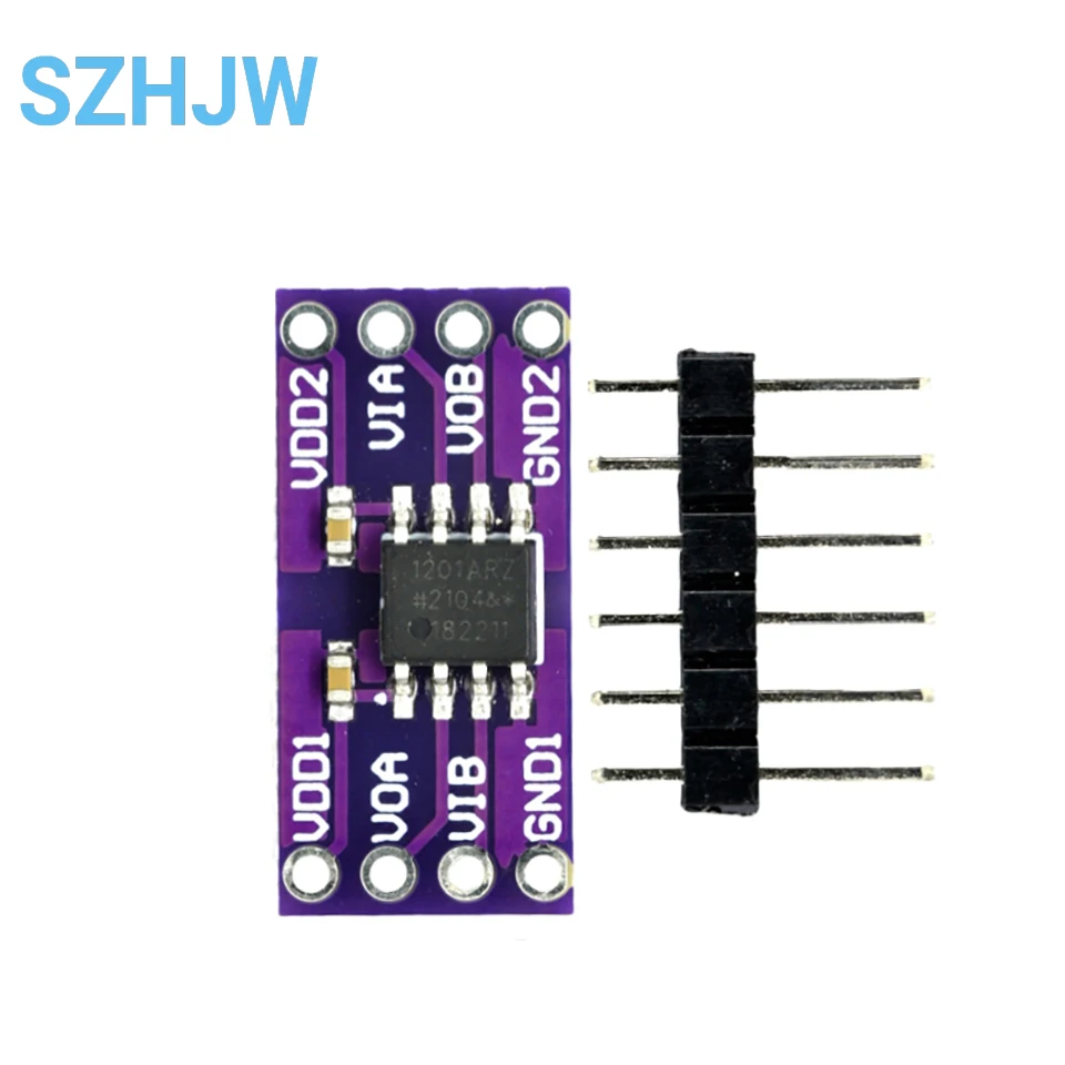 1-10PCS Módulo de placa isoladora magnética substituir Optoacopladores ADUM1201 Isolador ADUM1201ARZ SOIC SPI Interface