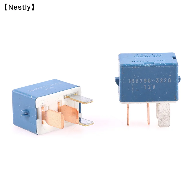 1/2PC Car Relay 12V 20A 4 Pins Automotive Small Denso Relay 156700-3220〔Nest〕