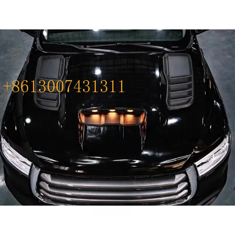 FactoryFor GWM Poer CANNON X New val Hot Sale 4X4 Offroad Pickup Truck Manganese Steel Front Engine Hood Bonnet