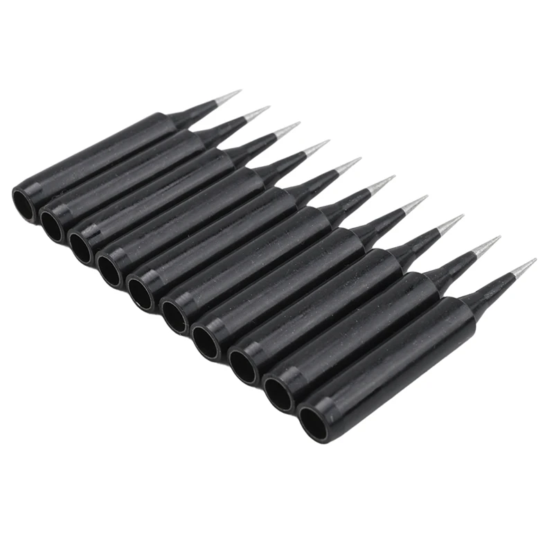 10Pcs 900M-T-I Series Soldering Iron Tips Soldering Bits Welding Industrial More Tool For 900M‑ESD 907 907‑ESD 933