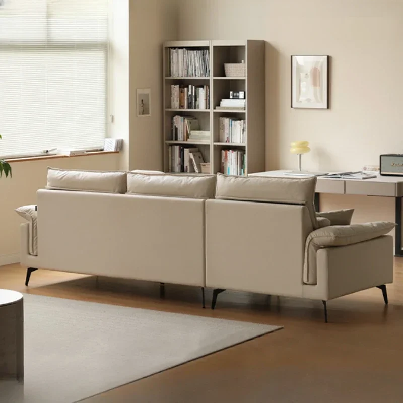 Minimalista Corner Living Room Sofas Reception Luxury Relax Armchair Sofas Italian Style Grande Comprimidas Furnitures