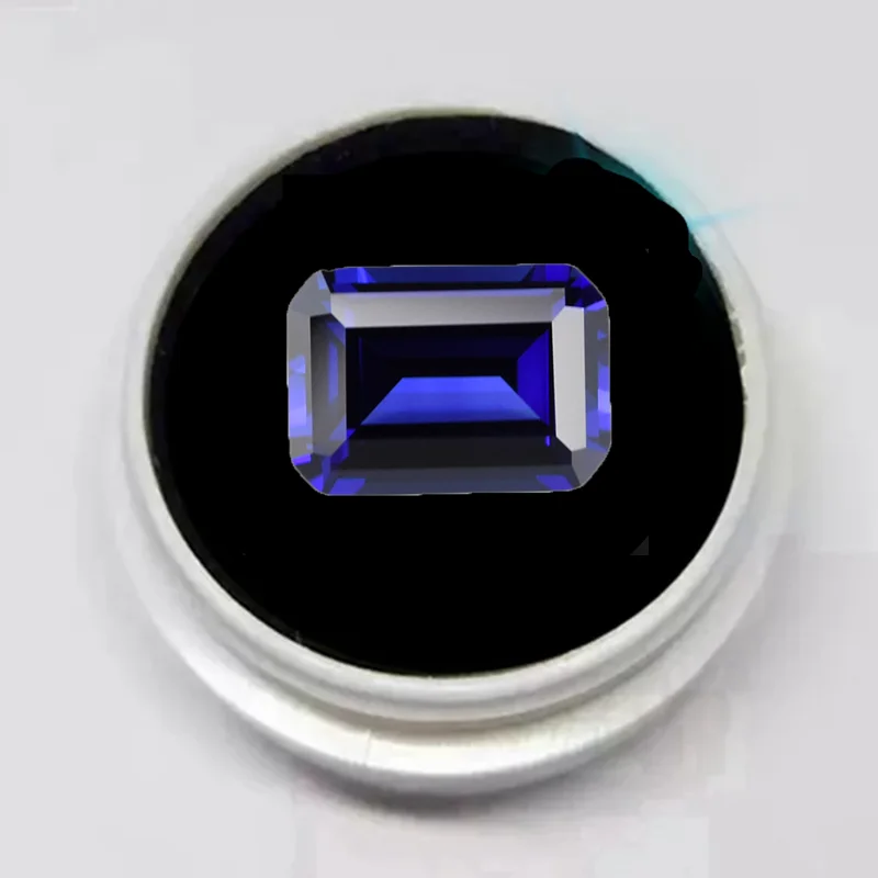 

Pretty Sapphire Emerald Cut Large Size 15×20mm 20.0ct For Jewelry Making VVS Loose Gemstone Passed Test Gems