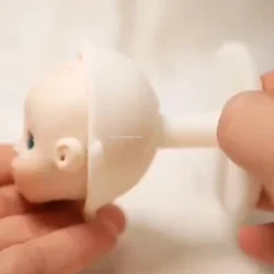 Ob11 Soft Pottery Doll Head Handmade Mold Doll Auxiliary Tool Tray Puppet Making Tool Can Be Used Repeatedly Pottery Making