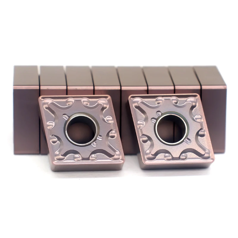

CNMG432 Metal Lathe Tools Tungsten Carbide Inserts ISO CNMG120408 External Turning Blade Semi-finishing for Stainless Steel