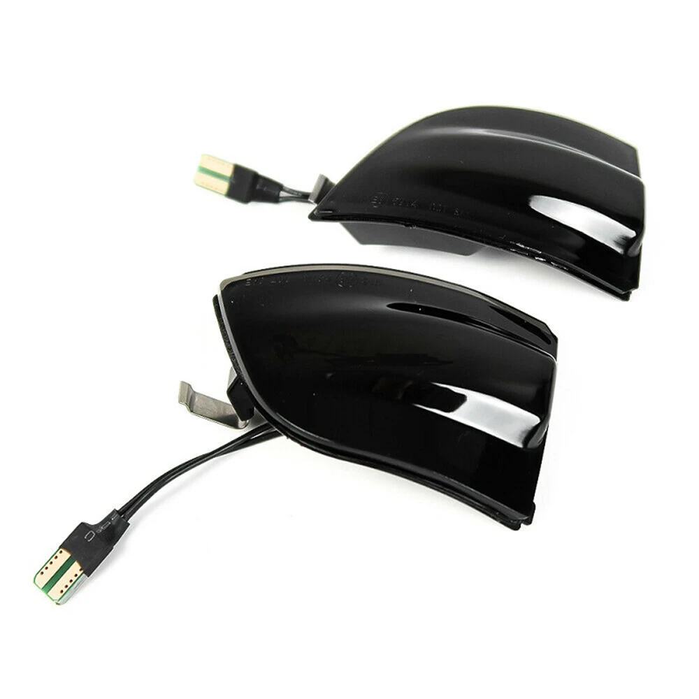 

Pair of LED Dynamic Turn Signal Side Mirror Lights Fit For Ford Focus 2 MK2 2004-2008 C-MAX 2003-2007 Amber Rearview Mirror Lamp