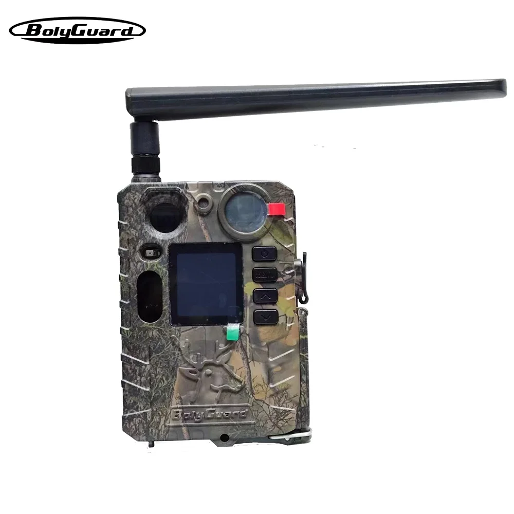 

BolyGuard BG410-MS 4G Wireless Hunting Trail Camera 37MP/4K 60fps FHD Black IR 940nm Invisible Wildlife Security Camera