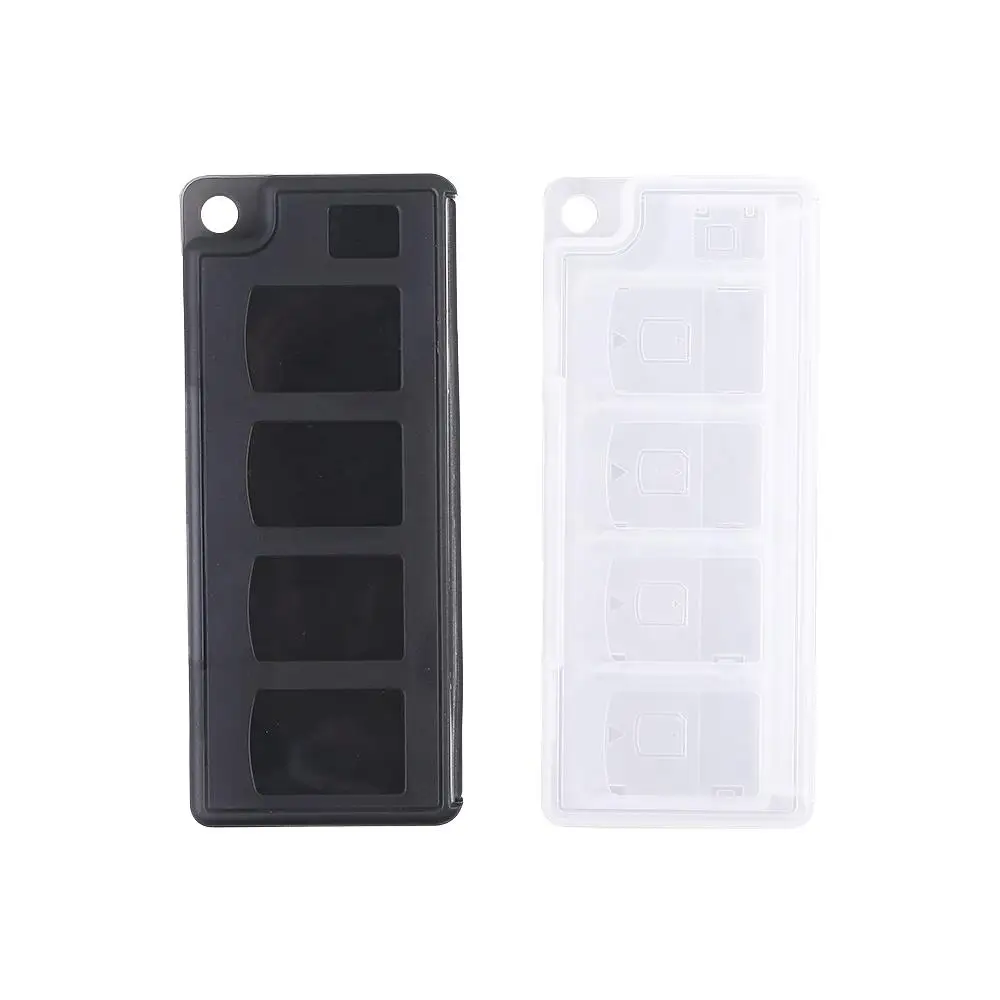 

11.2x4.7x1.3cm Anti-Dust Cards Case 10-in-1 Game Cards Box Cartridge Holder Shell TF Cards Storage Game Cards Storage Case