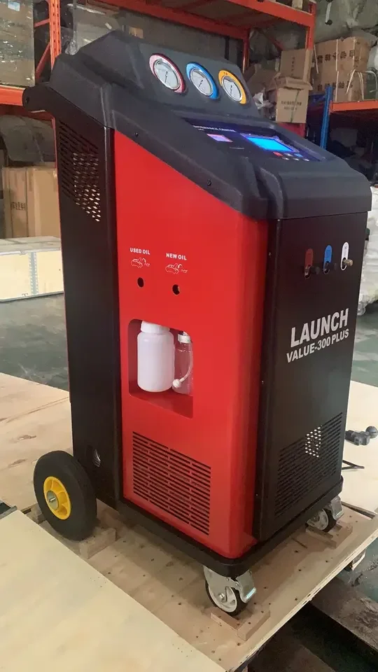 Original Launch VALUE-300 PLUS R134a refrigerant recycling machine air conditioner service station