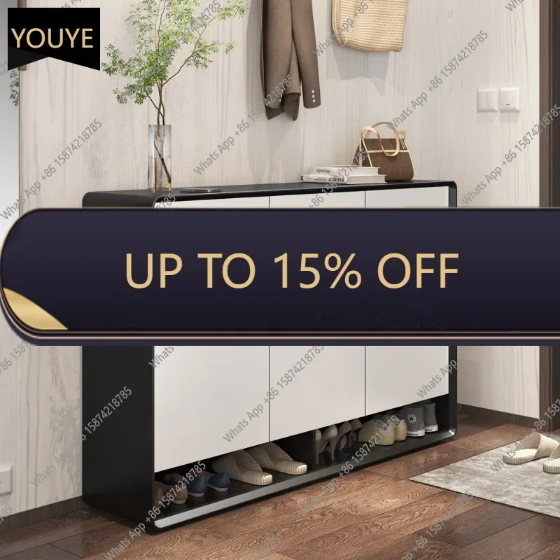 B YX Organizer Display Shoe Shelf College Dorm Essentials Living Room Luxury Slippers Shoe Shelf Vertical Zapatero Home Furnitur