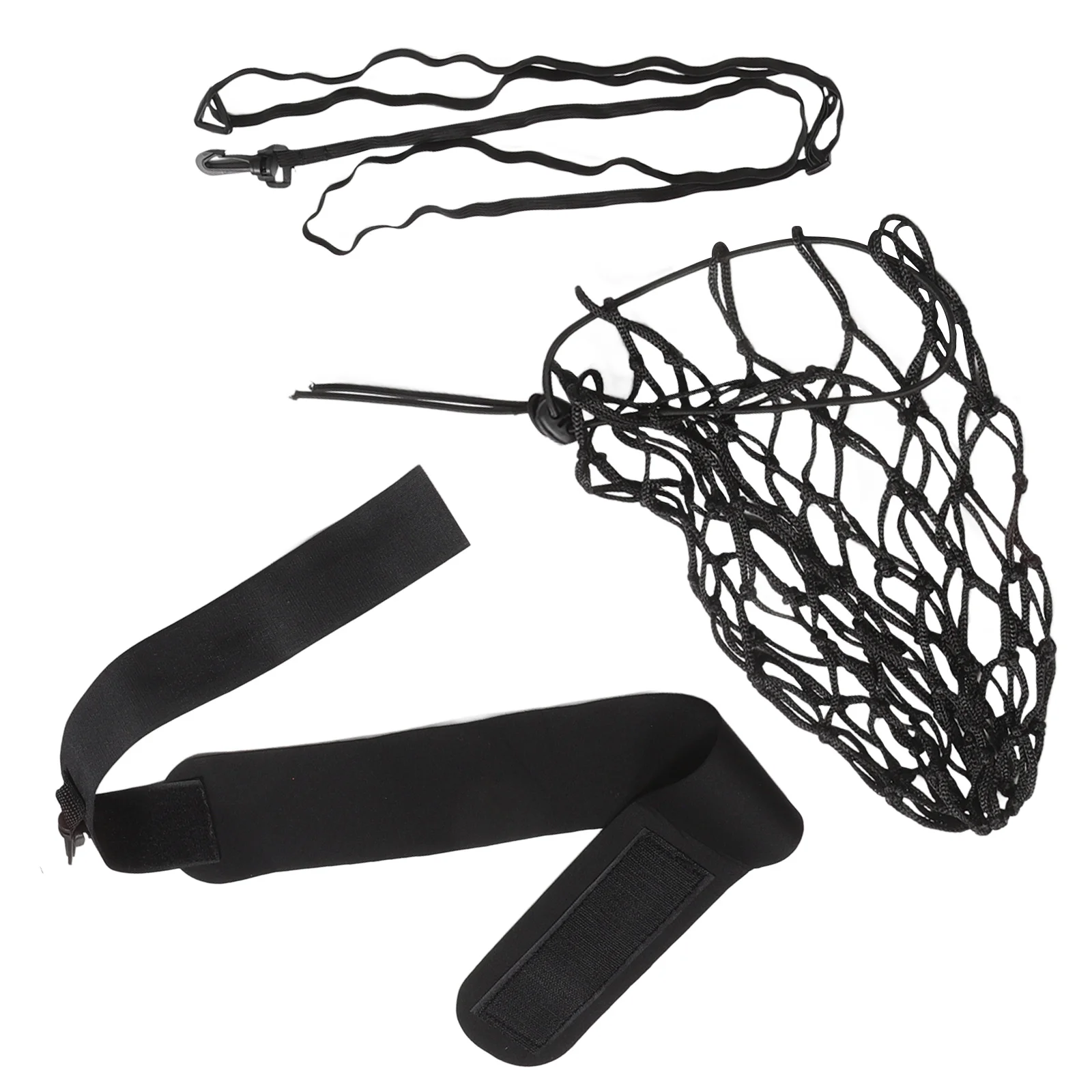 

Football Trainer Tool Soccer Kick Belt Workout Compact Foldable Neoprene Material Training Equipment Net Men