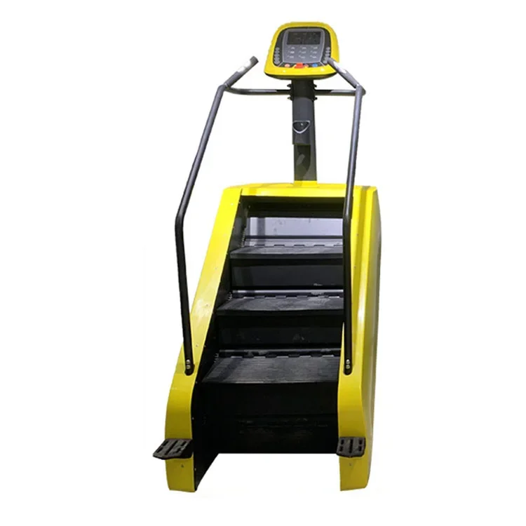 

Best selling new aerobic gym fitness equipment climbing steep magnetic control running stair climbing machine
