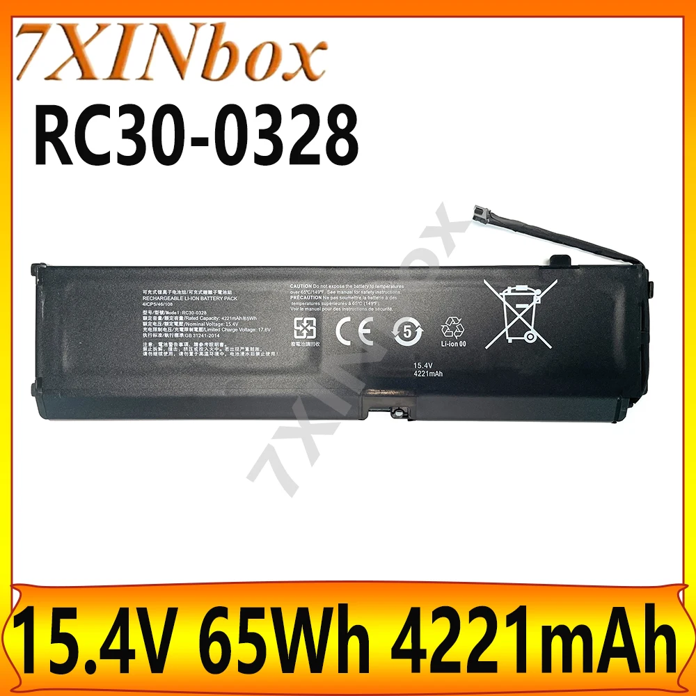 

7XINbox OEM RC30-0328 15,4 В 65 Втч 4221 мАч аккумулятор для Razer Blade 15 BASE MODEL 2020 RZ09-0328 RZ09-03304X RZ09-0410 RZ09-0369