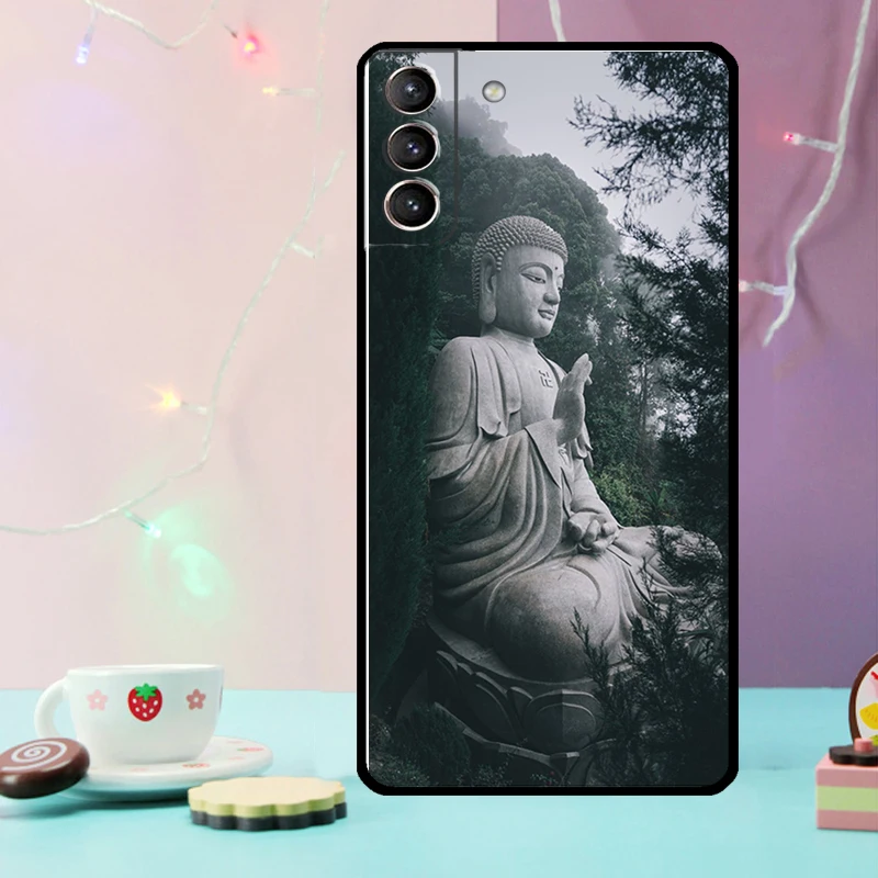 Budda Budha etui na Samsung Galaxy S24 S23 Ultra S22 S20 S21 FE Note 20 10 Plus S8 S9 S10 etui na telefon