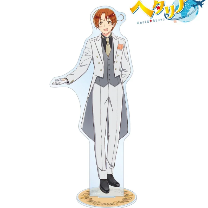 Hetalia: Axis Powers 15CM ANIME Waiter Style Fashion Character Acrylic Stand Figure Home Desk Decoration Holiday Gift Keychain