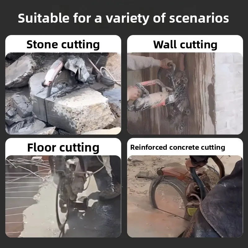Wall cutting machine Concrete cutting machine High power high frequency brushless ring saw Wall cutting machine Portable