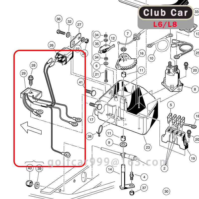 クラブカー-l6-l8-トランスポーター-2008-2011-oem-用ゴルフカート電圧レギュレーター-102803401