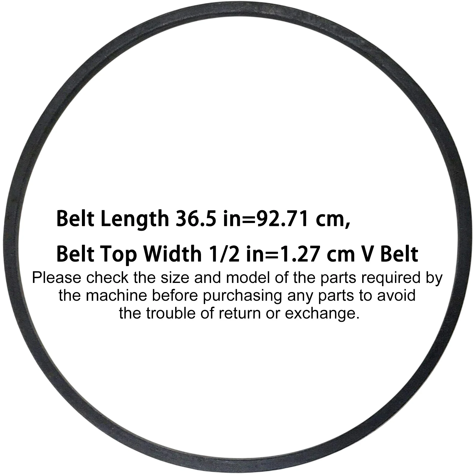 07210800 Auger Drive Belt for Ariens ST832 ST824 ST724 ST524 ST1032 ST1136 ST1024 Bluebird Husq Snowblower, Replaces 72108 72108