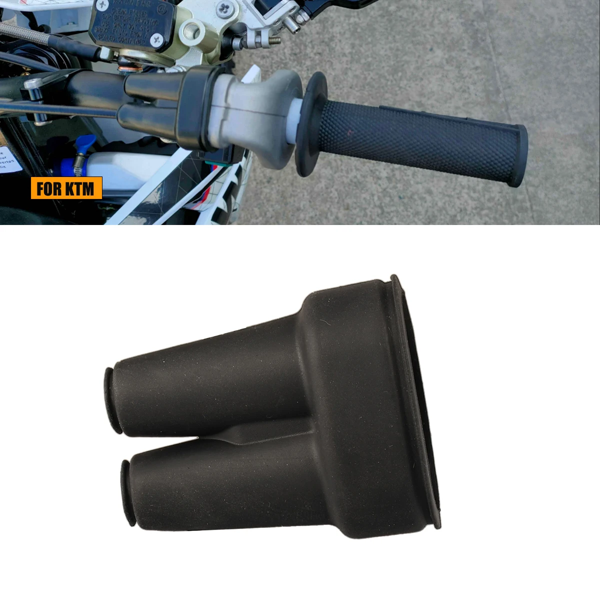 

For KTM EXC EXCF XC XCF SX SXF XCW XCFW 125-500 2017-2023 Motorcycle Throttle Cable Guard Cover Protection Universal Parts
