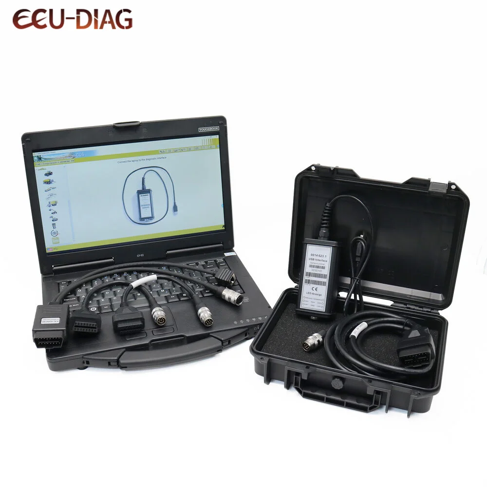 For CLAAS Diagnostic tool Decoding Instrument Agricultural Machinery Fault Detection Instrument Scanner Tool Ancillary Software
