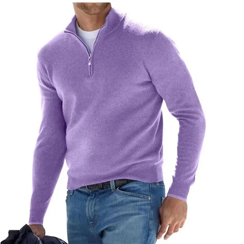 Mens Top Long Sleeves Slim Fit Thermal Knitwear Slim Fit Undershirt for Men