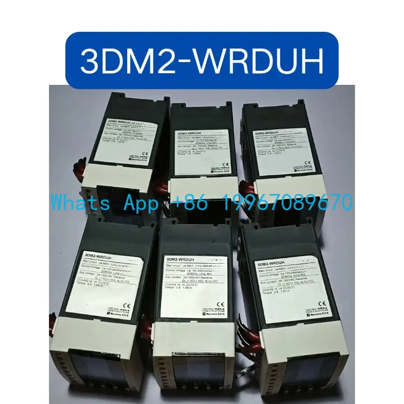 

second-hand 3DM2-WRDUH motor protector tested ok