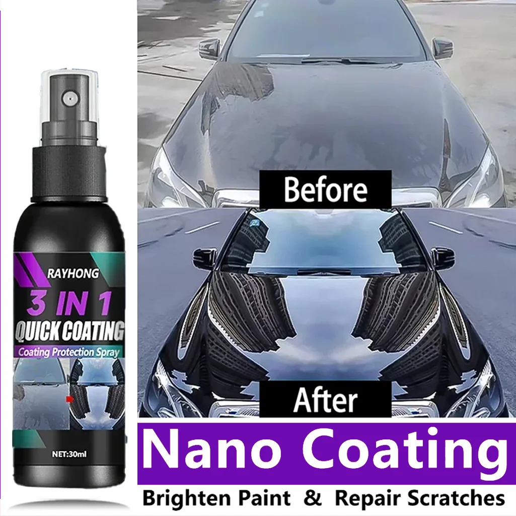Car Ceramic Nano Coating Liquid Nano Crystal Hydrophobic Layer Coating Agent Auto Polish Liquid Nano Shine Protection Coatings