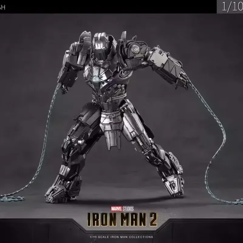 

Marvel Zd Toys Iron Man Mk39 Whiplash Mark2 1/10 Anime Action Figure Collectible Model Dolls Decoration Toy Robot Gift Toys