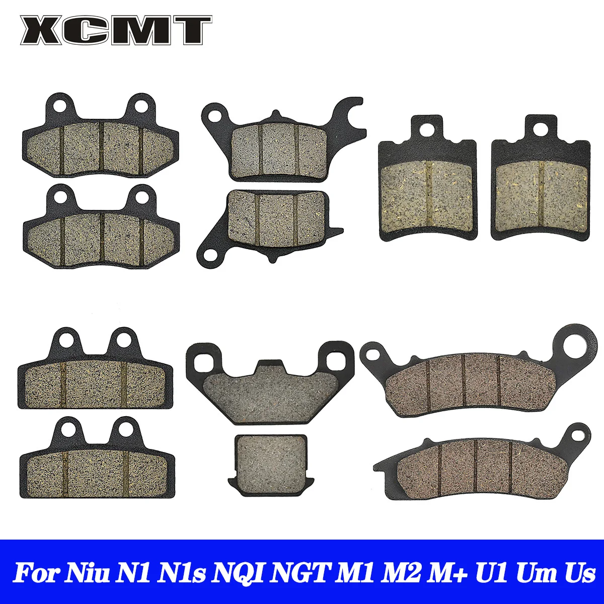 

Electric Scooter Original Front and Rear Brake Pad Shoe For Niu NGT NQiGT N1 N1s NQI M1 M2 M+ U1 Um Us G1 GO Disc Brake Pads