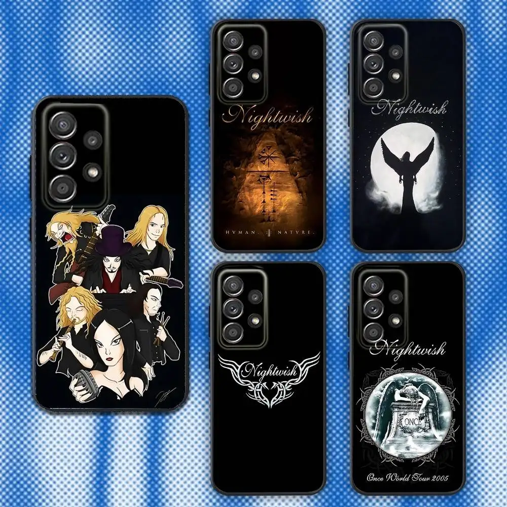 

N-Nightwish Yesterwynde Phone Case For Samsung S25,S24,S21,S22,S23,S30,Ultra,S20,Plus,Fe,Lite,Note,10,9,5G Black Cover