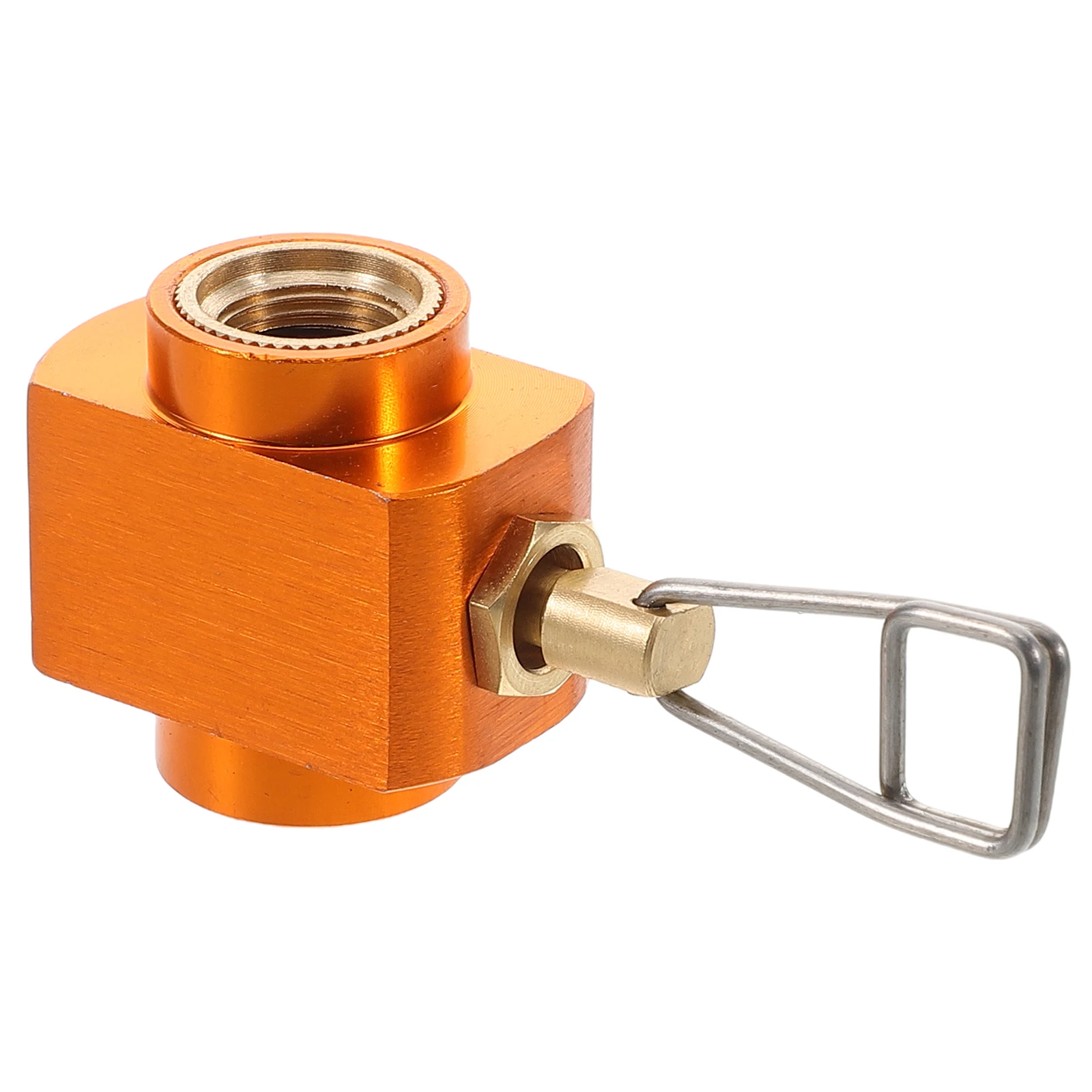 

Outdoor Gas Tank Refill Head Camping Stove Adapters Tool Inflatable Aluminum Alloy Valve