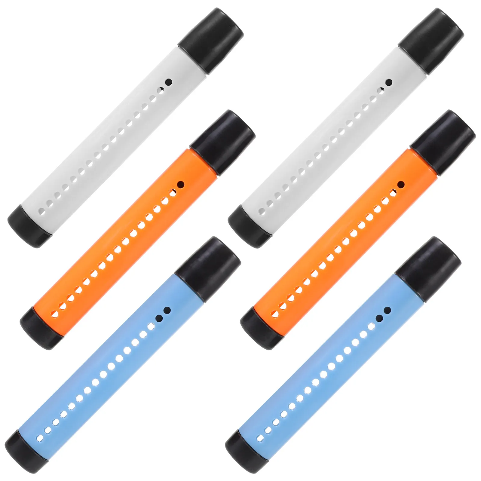 

6Pcs Plastic Chalk Holder Reusable Chalk Storage Clip for School Learning Tools Easy to Use Bright Colors