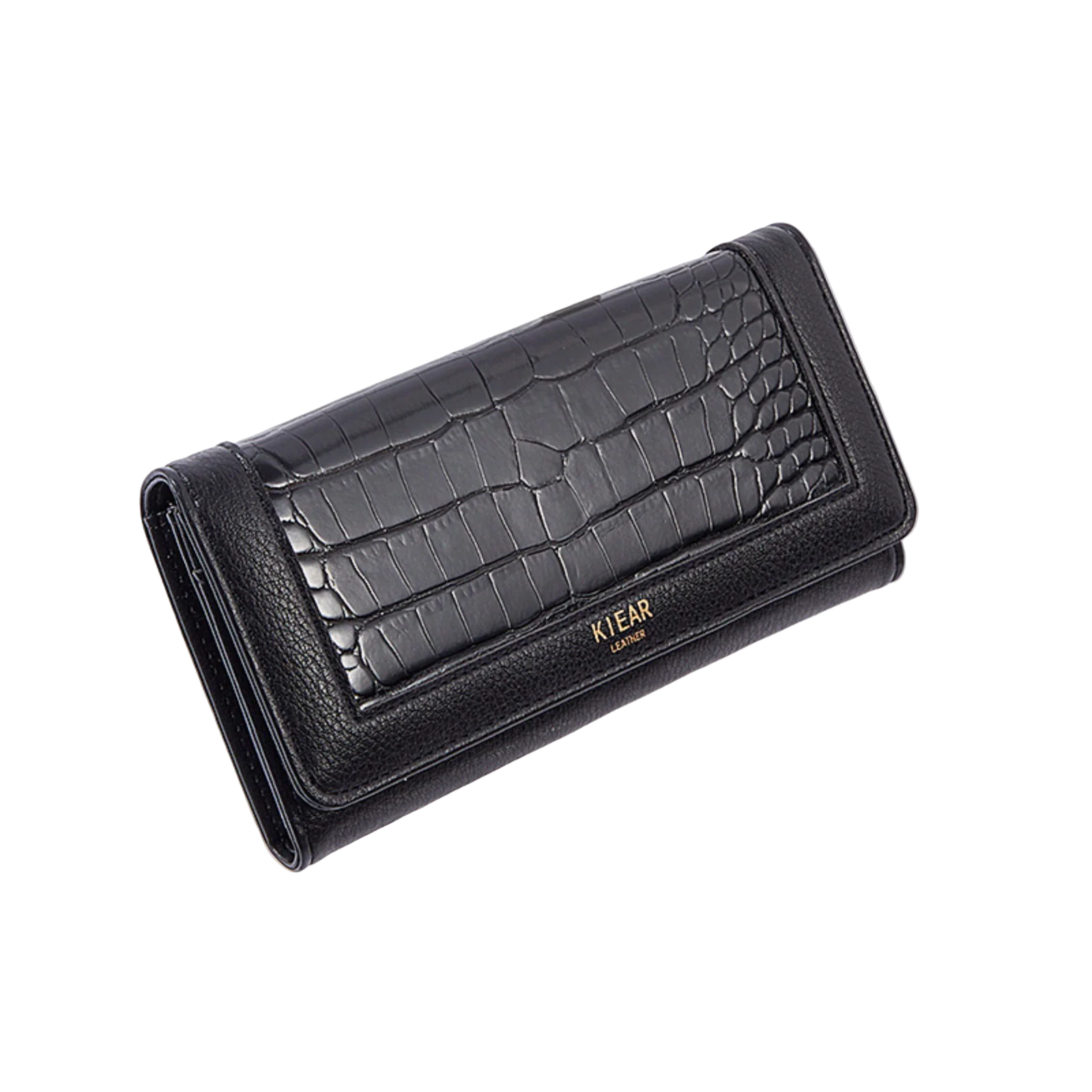 Женский кошелек из искусственной кожи, длинный модный клатч с пряжкой, сумка для хранения, износостойкая и прочная