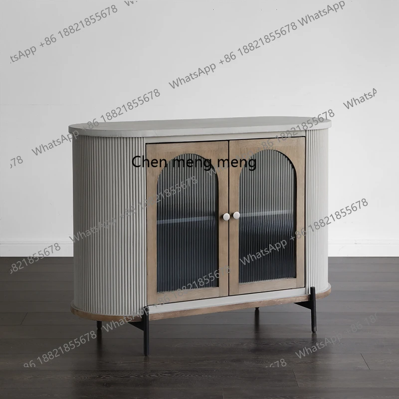 

Simple, foyer entrance model room partition decorative cabinet modern minimalist living room dining side cabinet