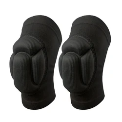 1Pair Thickened Protection Sports Kneepad Gym Support Fitness Gear Gear Basketball Brace Protector Male/Female Non Slip Pads