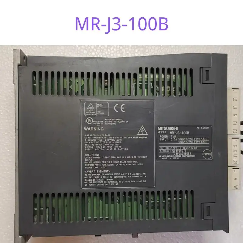 

MR-J3-100B MR J3 100B Б/у, нормальная проверка работы