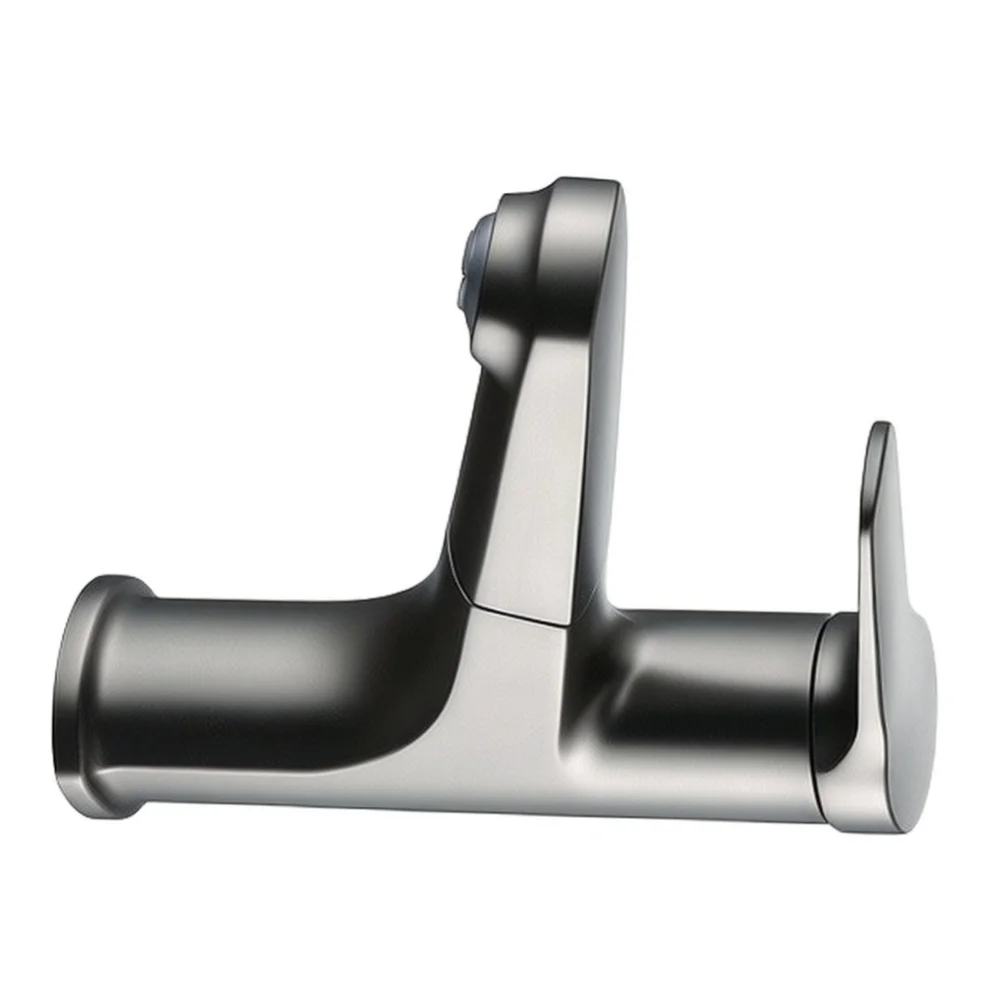 Brass Faucet with Brushed Finish Pull-Out Spout for Kitchen and Bathroom 60 to 80 cm Extension Copper Core Build