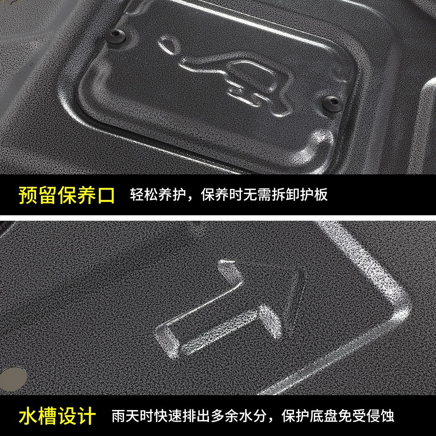 Engine Lower Guard Plate For Haval H6 Third Generation Chassis Baffle Protective Cover Water Tank Gearbox Shield