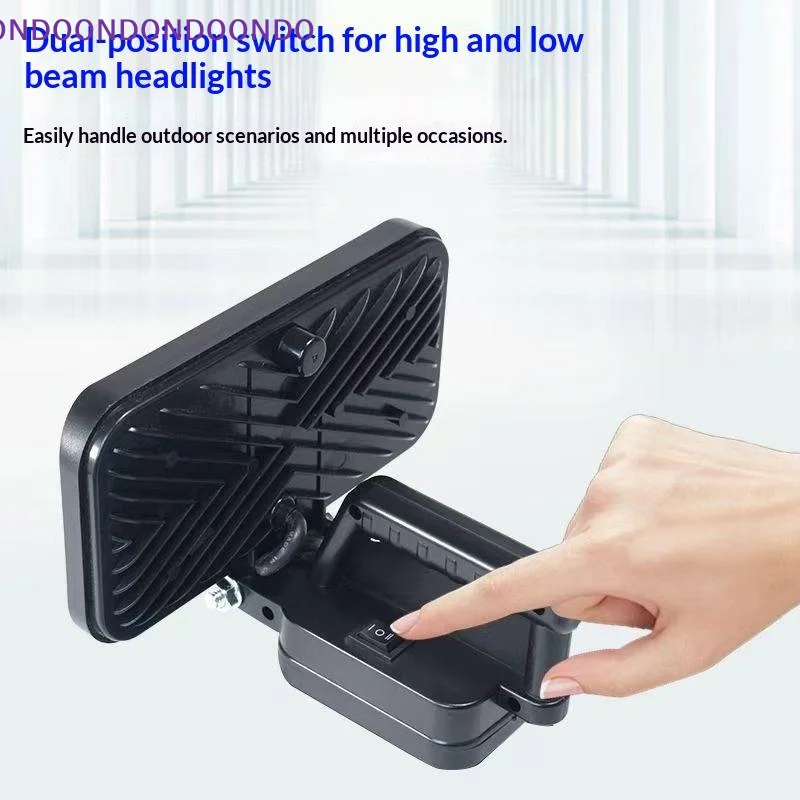 Super Bright LED Wall Light with USB Port Magnetic Mount Handheld Emergency Lamp for Workshop Use