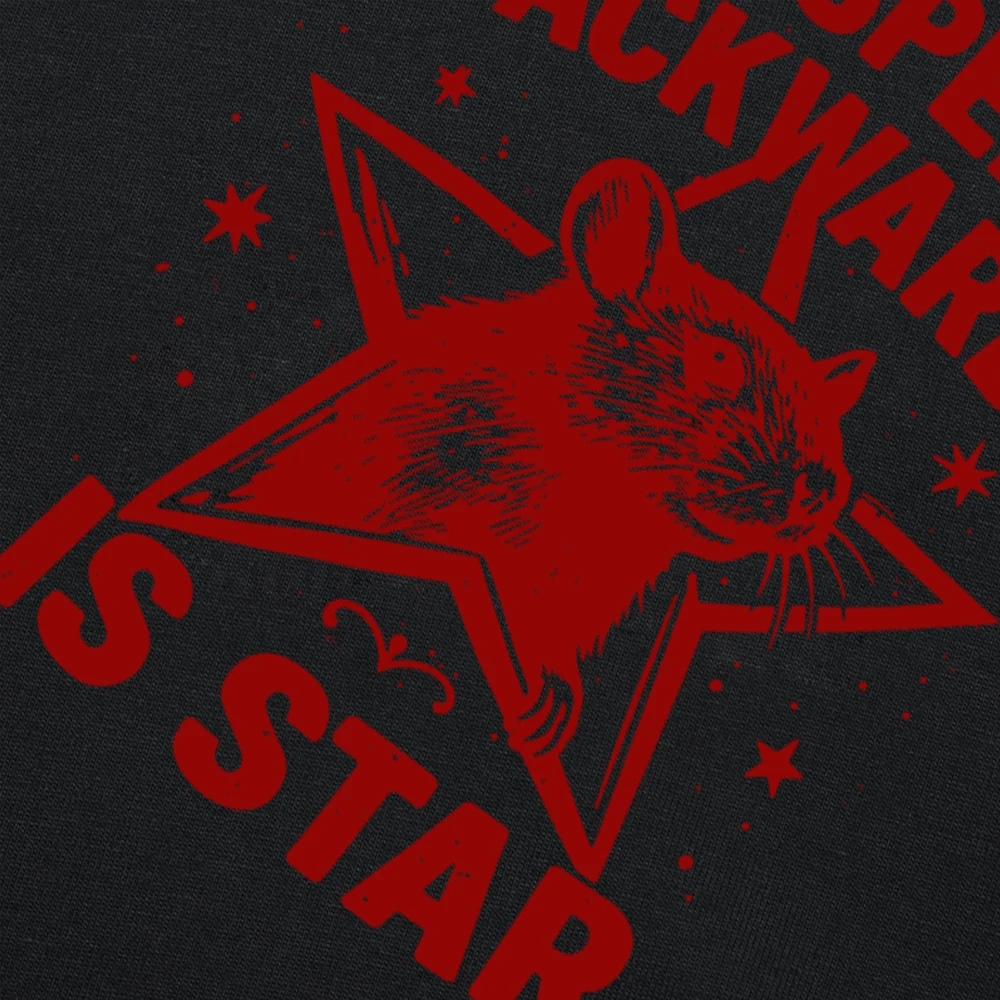 Rats Spelled Backwards Is Star T-Shirt, Unisex, lustiges Ratten-T-Shirt, Baumwolle, kurzärmelig, Tier-T-Shirt, bedruckte Grafik-T-Shirts – Detail 4