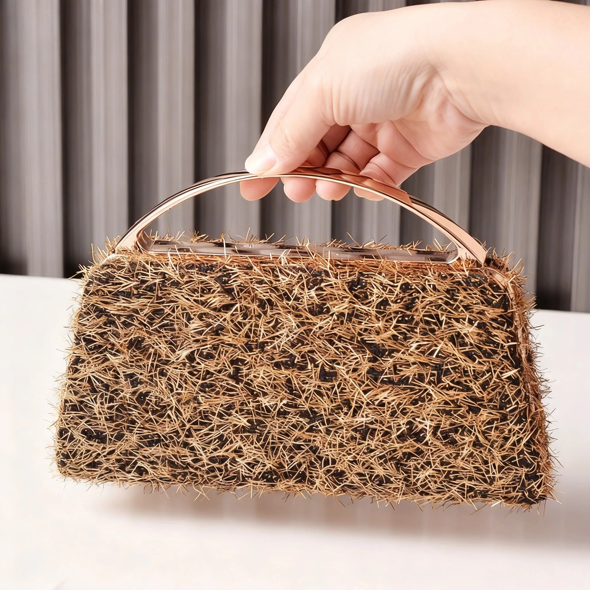 

Golden Tassel Evening Clutch for Women Fashionable Designer Wedding Bag Crossbody Shoulder Bags Small Phone Party Purses