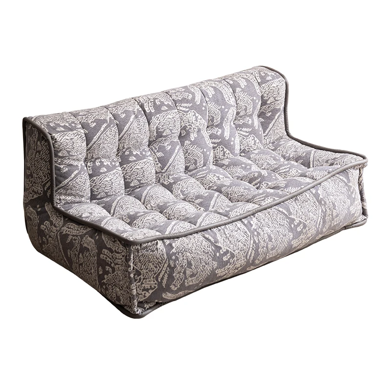 

Living room sofa reclining sleepable caterpillar sofa back cushion bedroom sofa balcony futon back chair