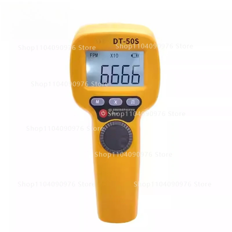 DT-10S High Precision LED Strobe Tachometer Non Contact Digital RPM Meter for Motor Printing Textile