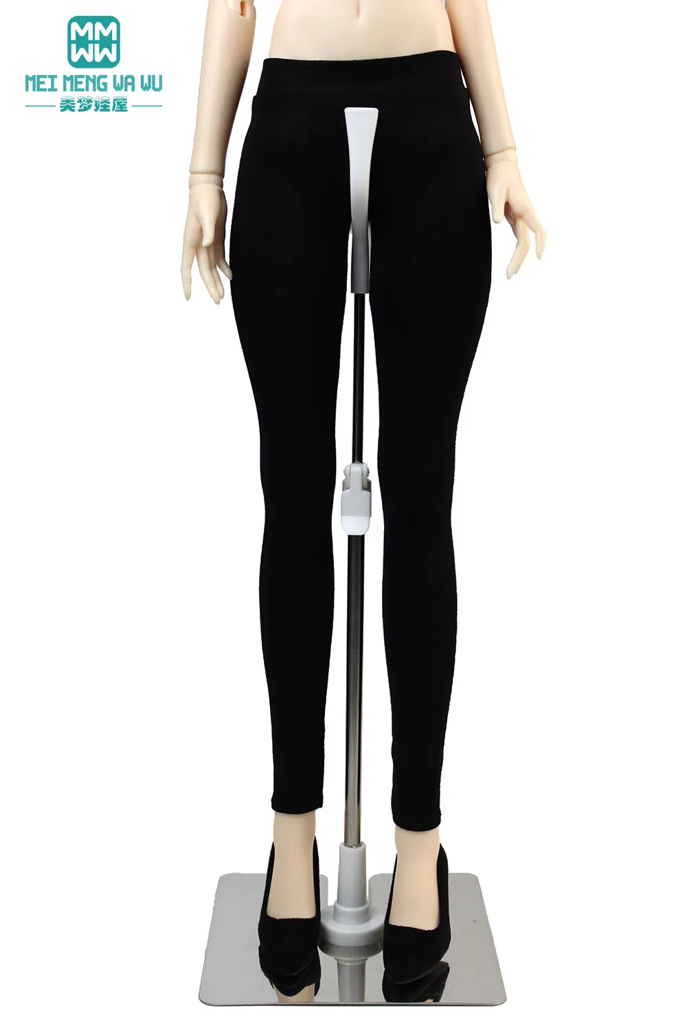 Vêtements de poupée MSD DD SD BJD, leggings élégants, noir, blanc, gris, jouets cadeau, 1/4 1/3