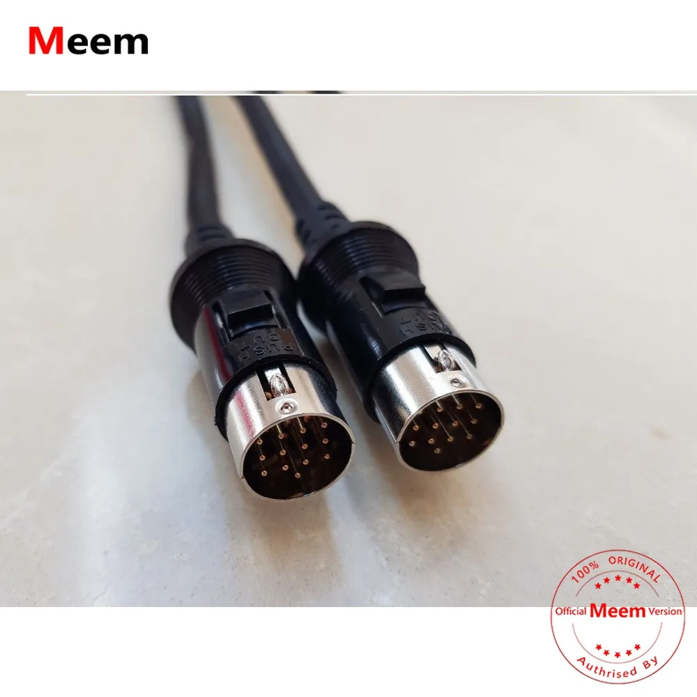 

1 Pcs 3m 13-PIN Extension Straight Angle Male Cable For Kenwood & Clarion CCA308-R CA-C2EX XM Satellite Radio Ect