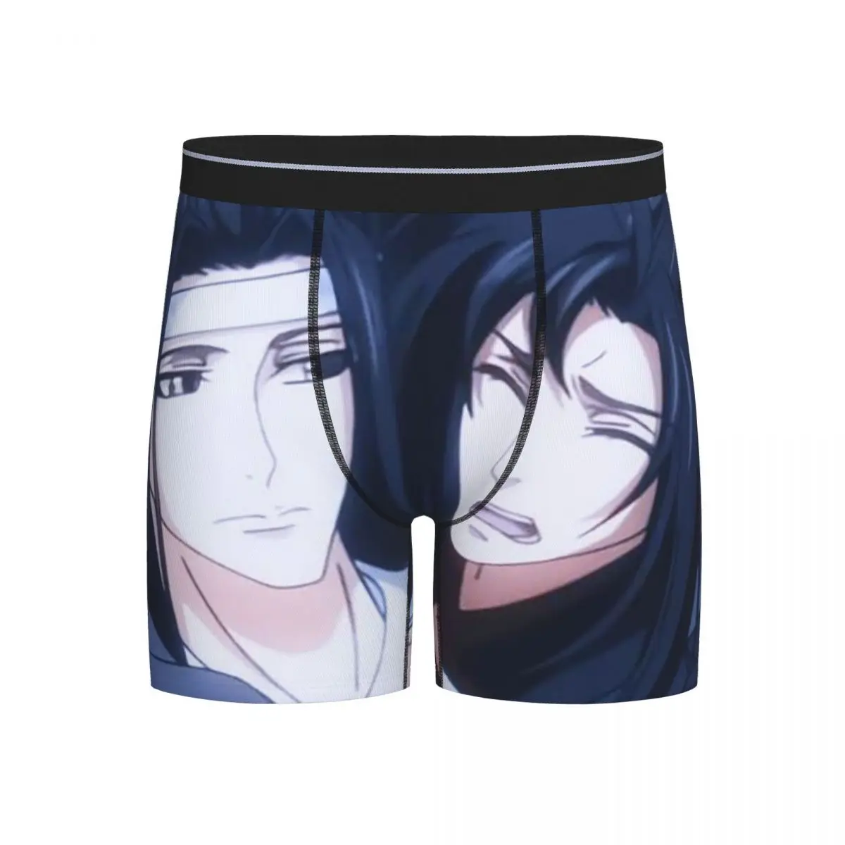

Long Boxer Underpants Shorts The Untamed WangXian Bunny Mo Dao Zu Shi Panties Men Soft Underwear for Homme Man Boyfriend Gift