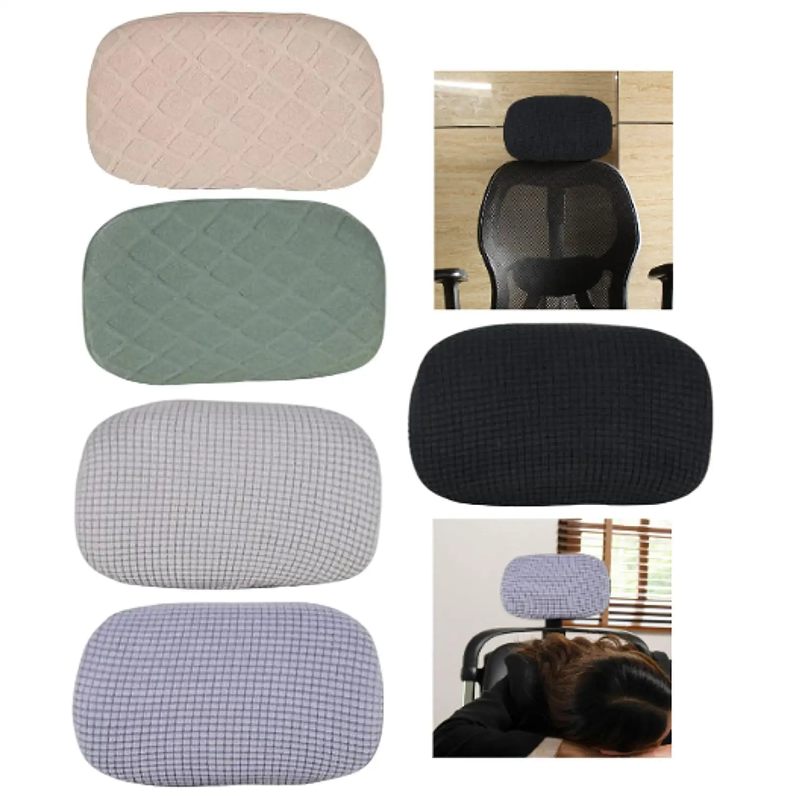 

Эластичный чехол для подушки из полиэстера, моющийся, универсальный, для офисного кресла, компьютерного кресла, кресла для отдыха