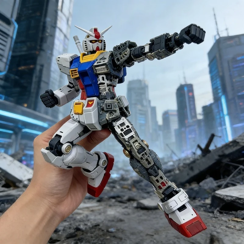 

В наличии: Сборный набор PGU RX-78-2 2.0 Daban PG 1/60, коллекционная модель робота, пластиковые модели для сборки, игрушки для детей