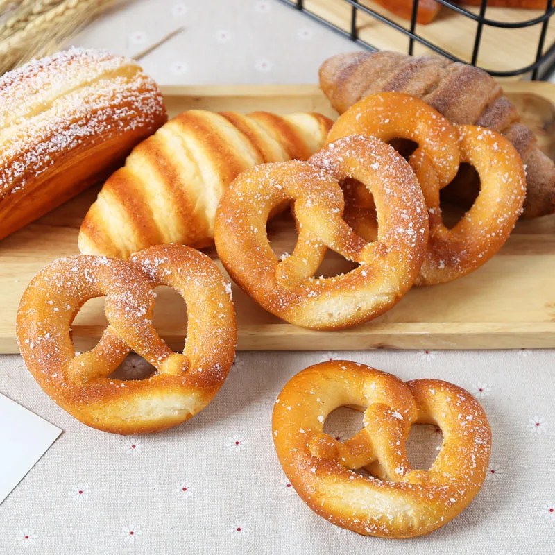 Simulation Food Artificial Bread Model Fake Doughnut Home Decor Cake Shop Bakery Window Display Photography Props Table Decor