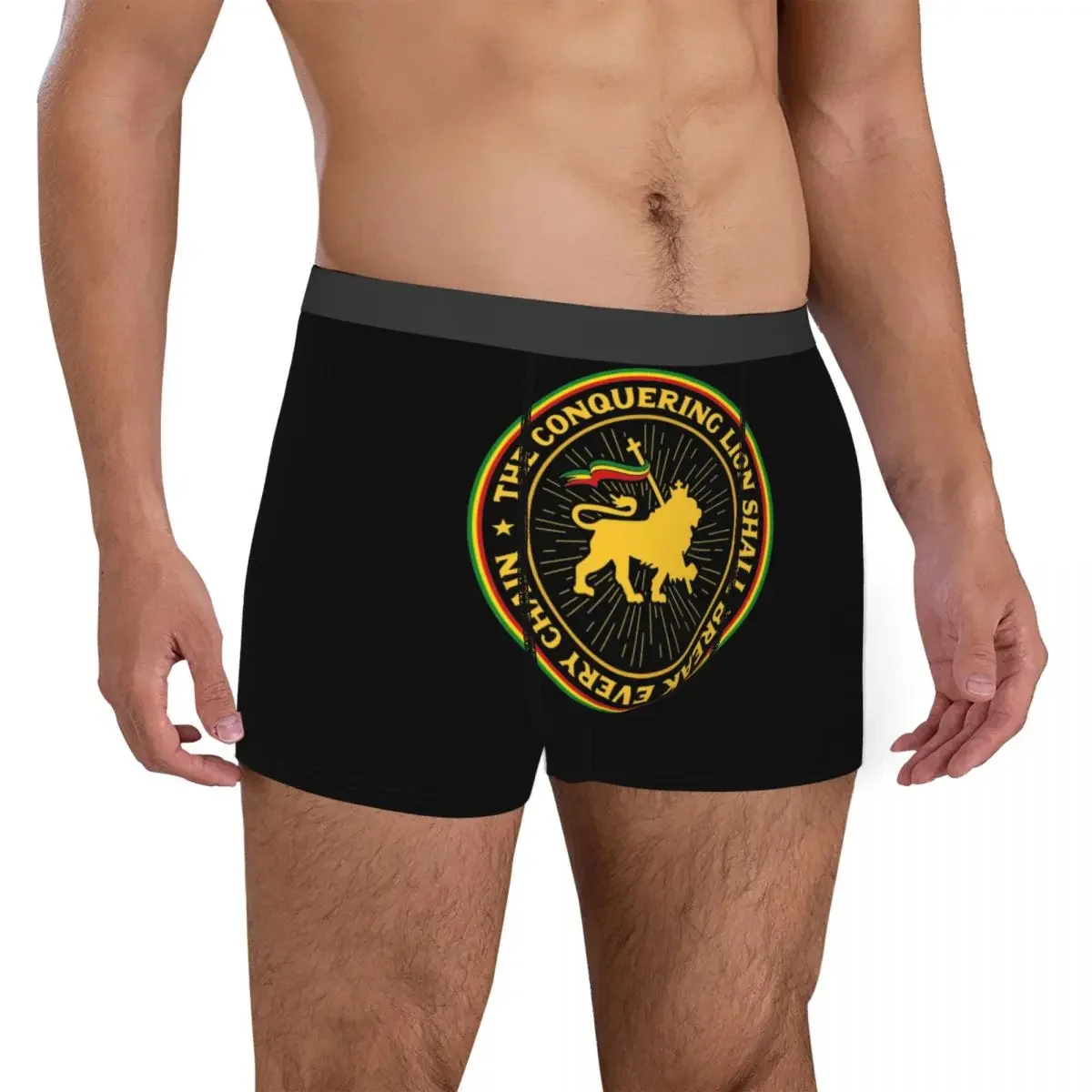 Uomo giamaica leone di giuda Rastafari Rasta mutande intimo accogliente
